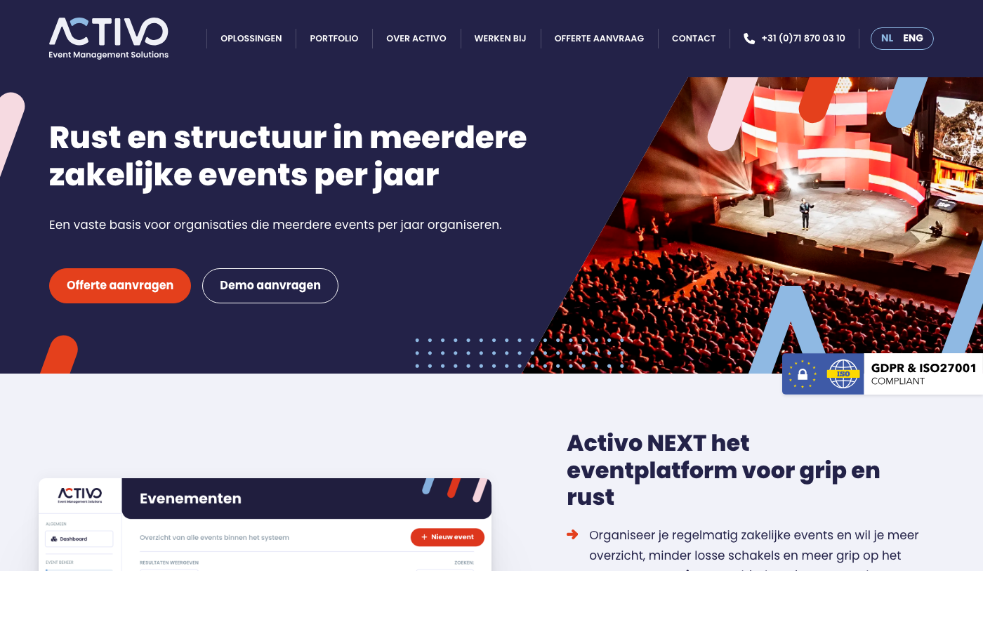 Activo — operations platform